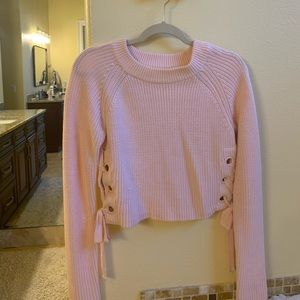 Endless rose  cropped sweater